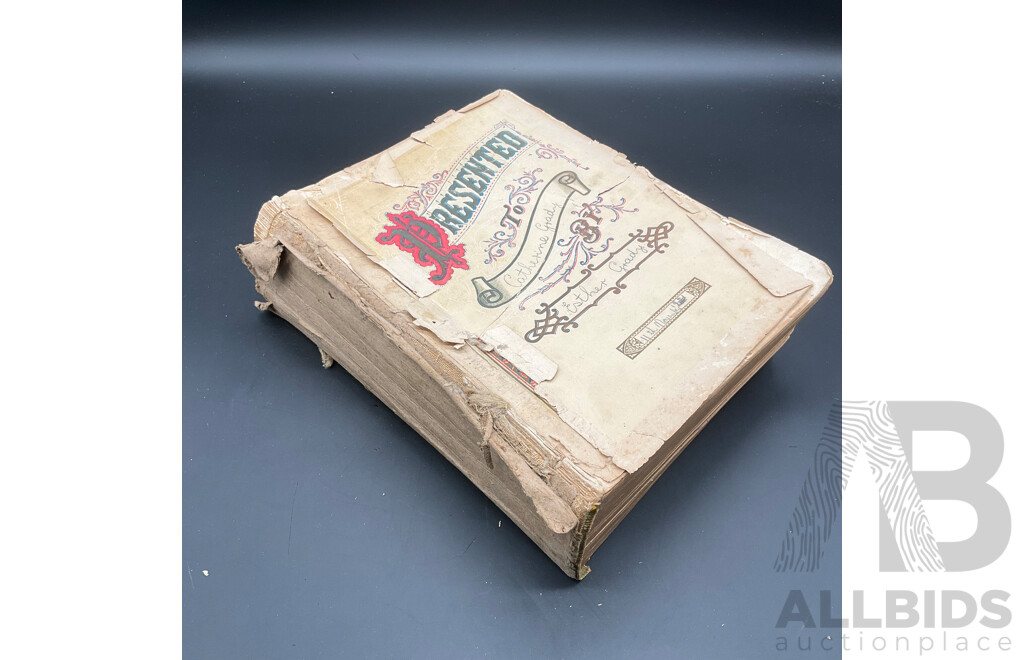 Vintage Book Titled ''Christ in His Church, Her Dogmas and Her Saints''