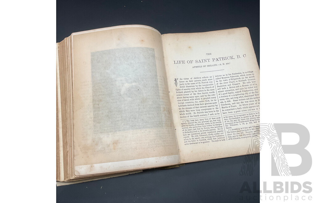 Vintage Book Titled ''Christ in His Church, Her Dogmas and Her Saints''