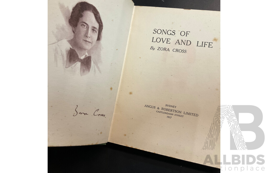 Antique Songs of Love and Life, Songs of a Campaign, the Songs of a Sentimental Bloke Books