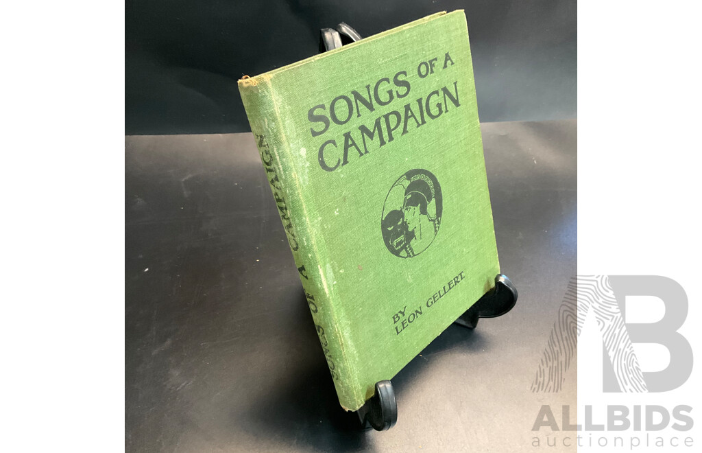 Antique Songs of Love and Life, Songs of a Campaign, the Songs of a Sentimental Bloke Books