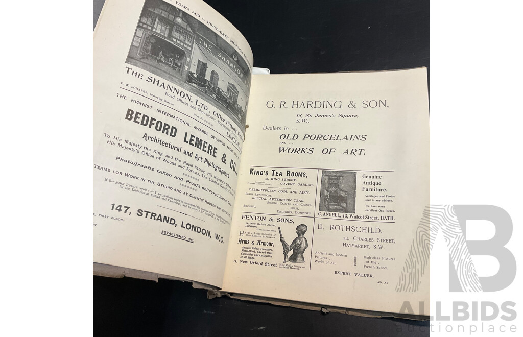 the Connoisseur Magazine 6th Edition September ,1901