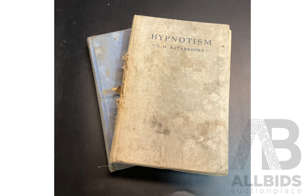 Vintage Hypnotism Books - Lot of 2