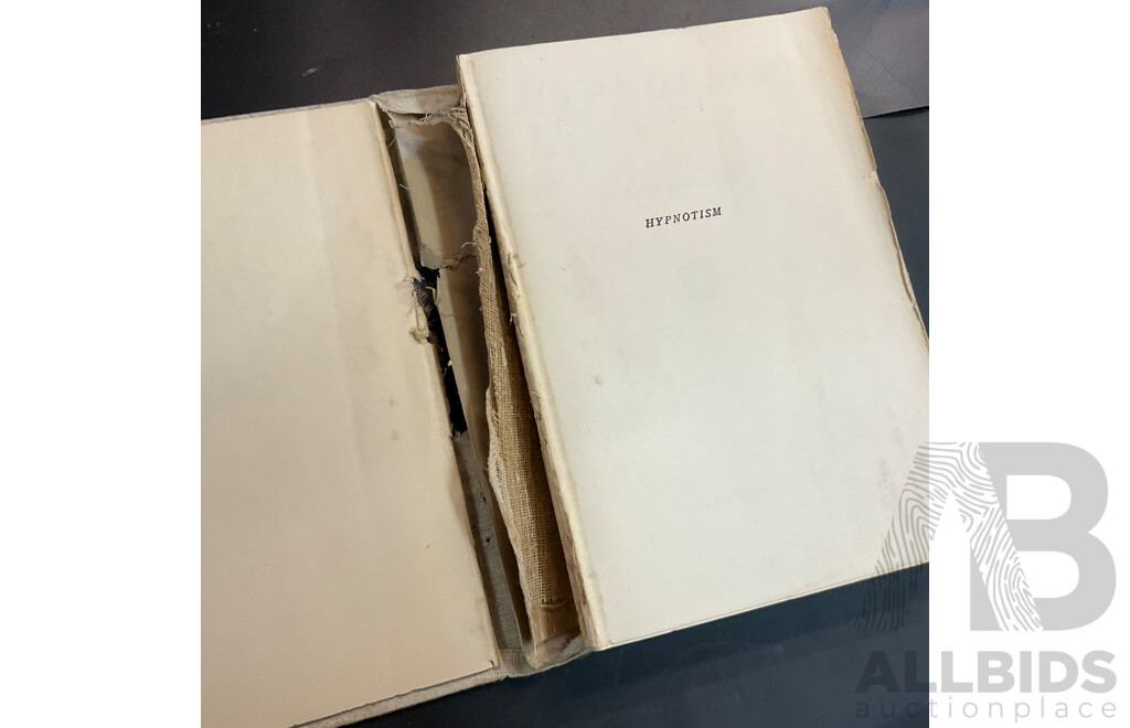 Vintage Hypnotism Books - Lot of 2