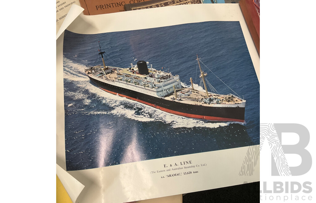 Collection of Vintage Ephemera and Personal Memorabilia, Including Postcards, Letters, Maps, Utility Bills, Bus Timetables, Newspapers, Magazines, Manuals, Photos and More