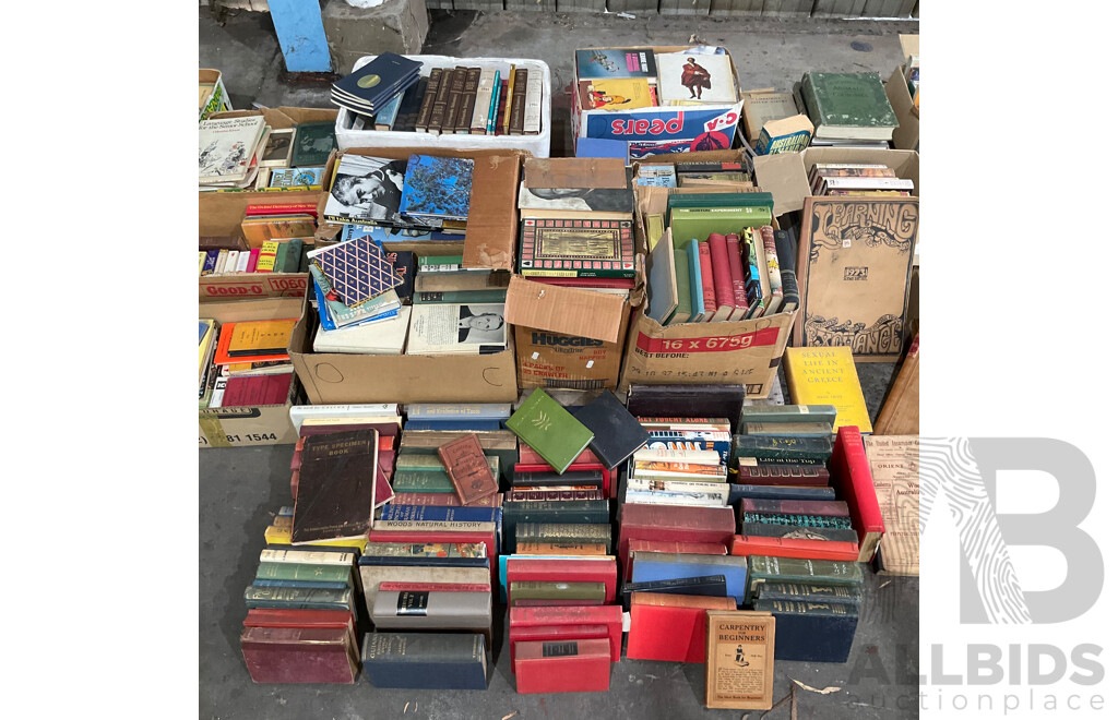 Collection of Vintage Books - 1 Full Pallet