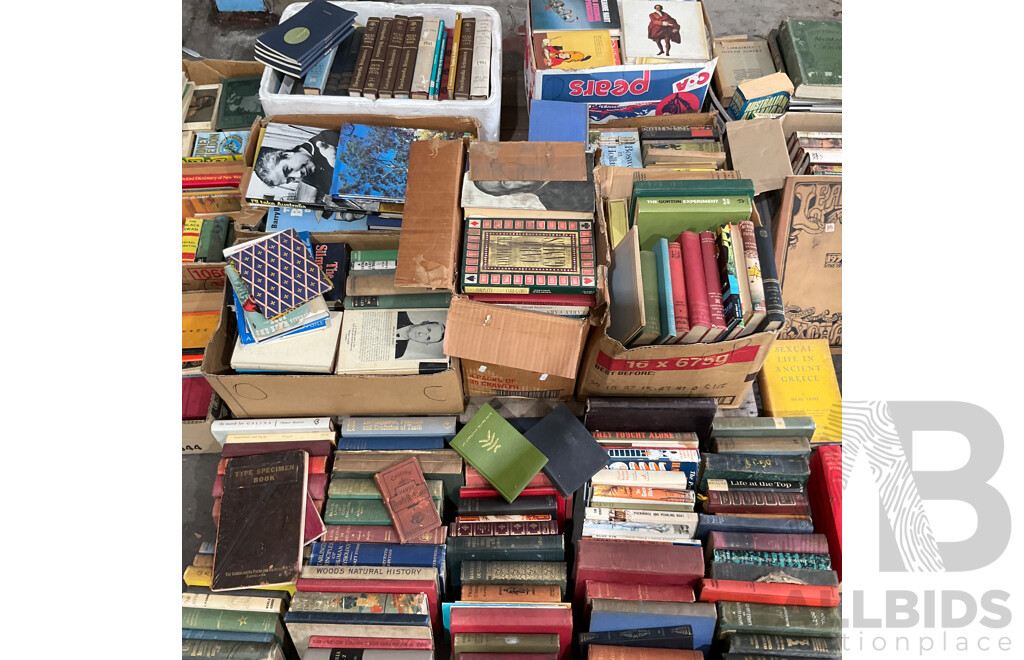 Collection of Vintage Books - 1 Full Pallet