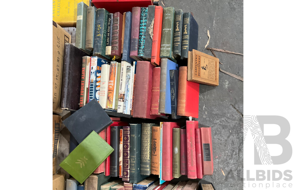 Collection of Vintage Books - 1 Full Pallet