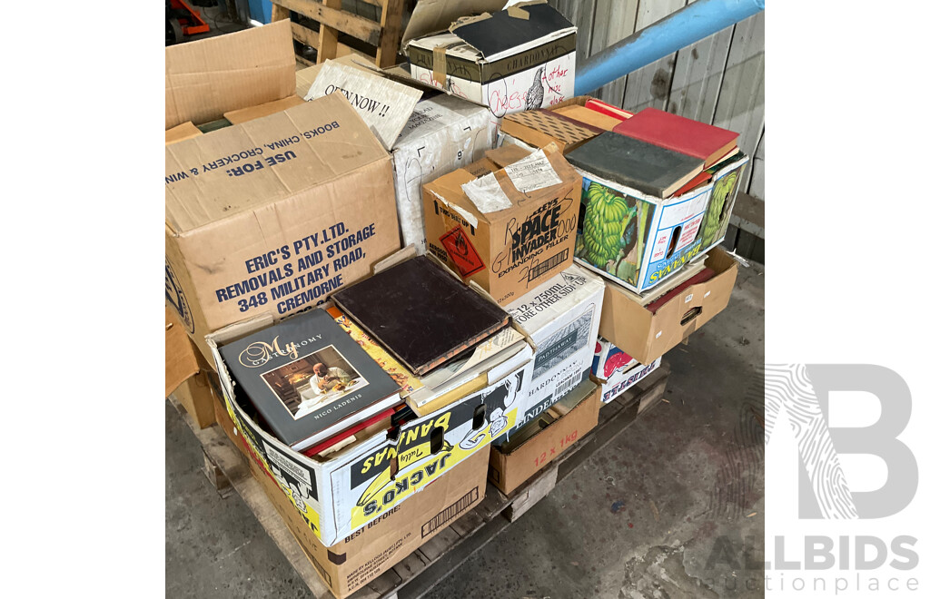 Collection of Vintage Books - 1 Full Pallet