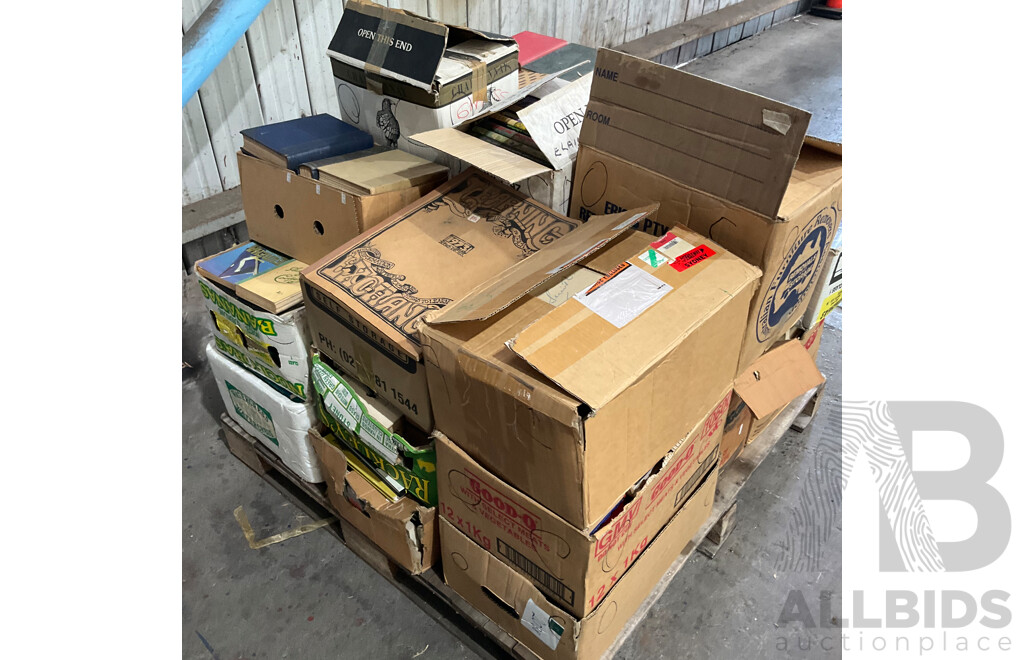 Collection of Vintage Books - 1 Full Pallet