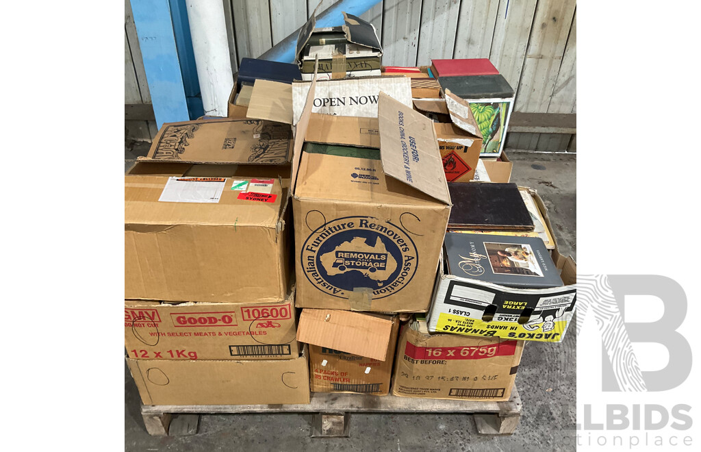 Collection of Vintage Books - 1 Full Pallet