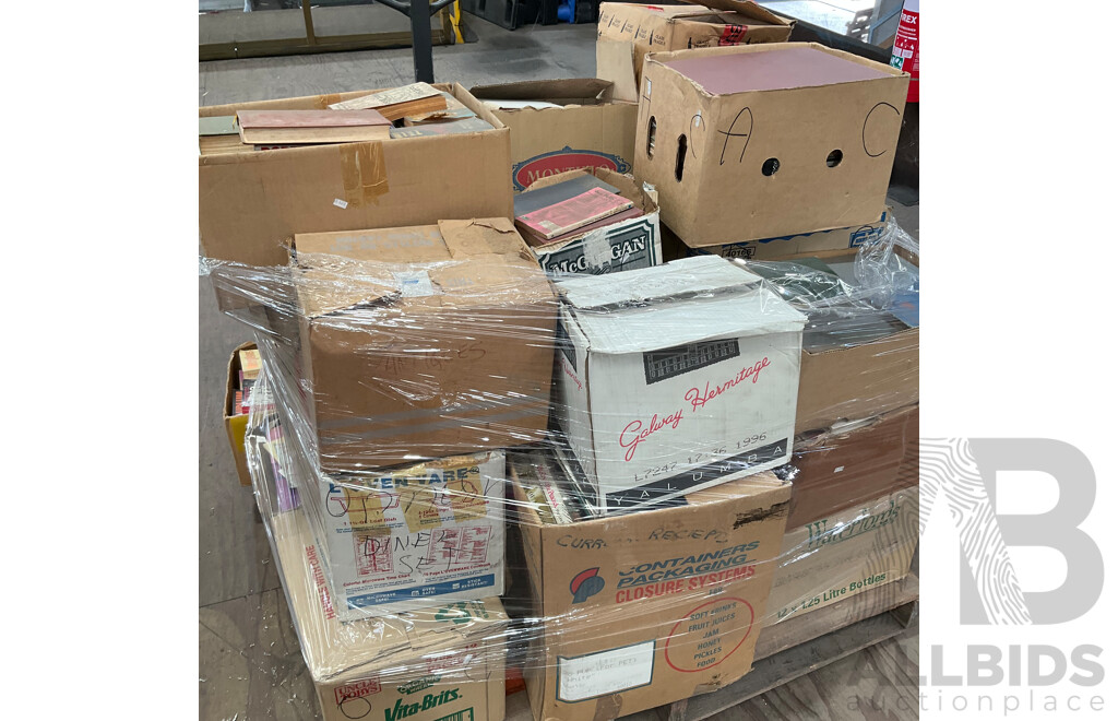 One Full Pallet - Mystery Collection of Vintage Books