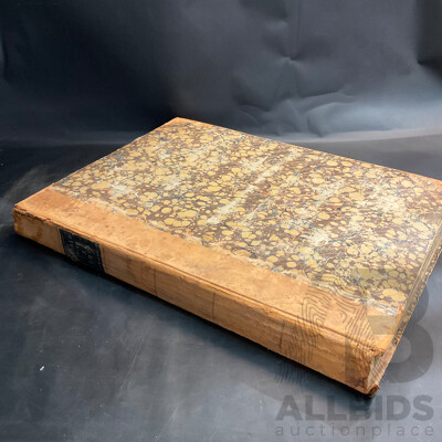 Antique Bound Volume of the Sydney Morning Herald, September - Deceber, 1860