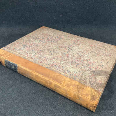 Antique Bound Volume of the Sydney Morning Herald - 3 / 1858