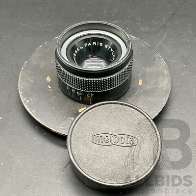 Vintage MEOPTA H.Roussel Paris Stylor 1:4.5 F50 Enlarging Lens