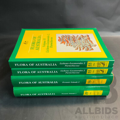 Flora of Australia Volume 49,50,55,55 - Lot of 4