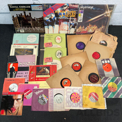 Collection of Vintage Vinyl LP Records - Lot of 24