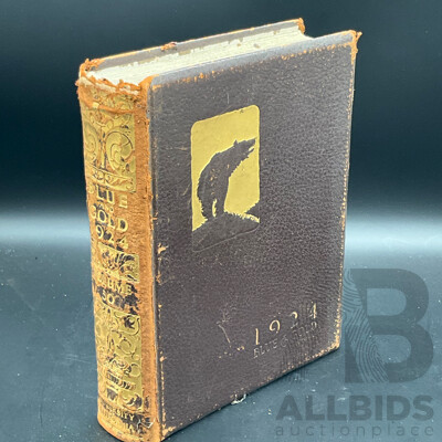 Volume 50 of the 1924 BLUE and GOLD YEARBOOK , Published by The Junior Class of The University of California, Berkeley