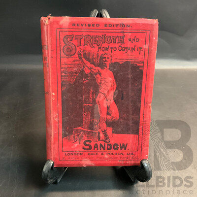 Vintage Strength and How to Obtain It by Eugen Sandow