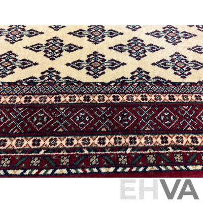Bokhara Style 100% New Zealand Wool Carpet by RUBY COLLECTION 160x230cm