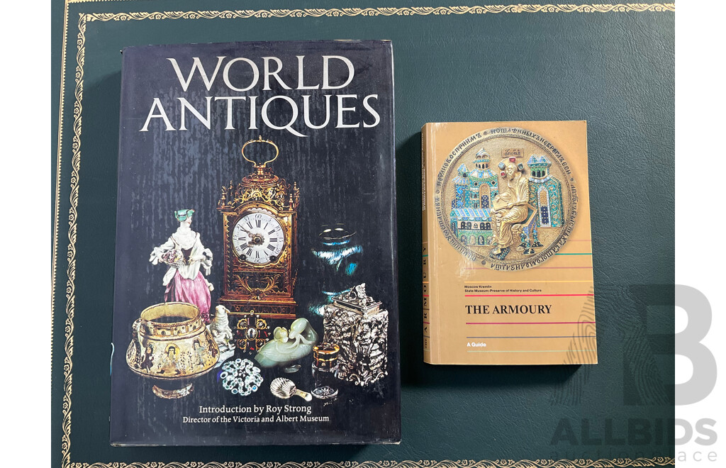 World Antiques and the Armoury Books - Lot of 2