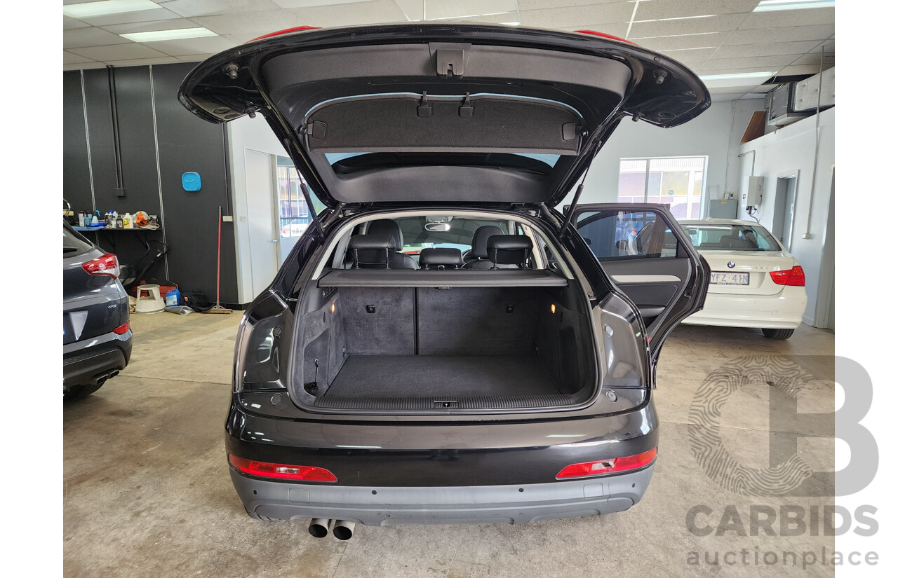 9/2013 Audi Q3 2.0 TDI Quattro (103kw) 8U MY14 4d Wagon Black 2.0L