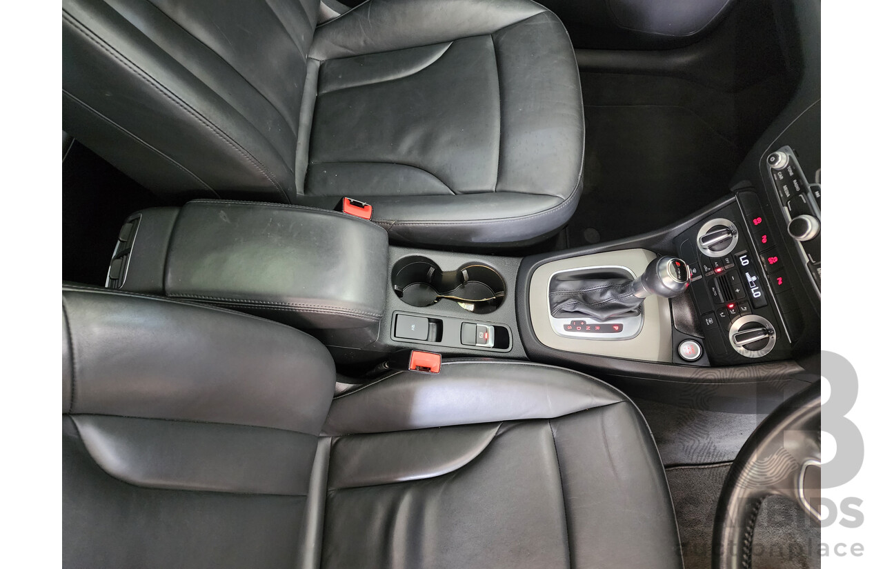 9/2013 Audi Q3 2.0 TDI Quattro (103kw) 8U MY14 4d Wagon Black 2.0L