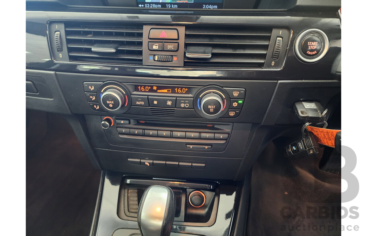 10/2009 Bmw 3 20i Executive E90 MY09 4d Sedan White 2.0L