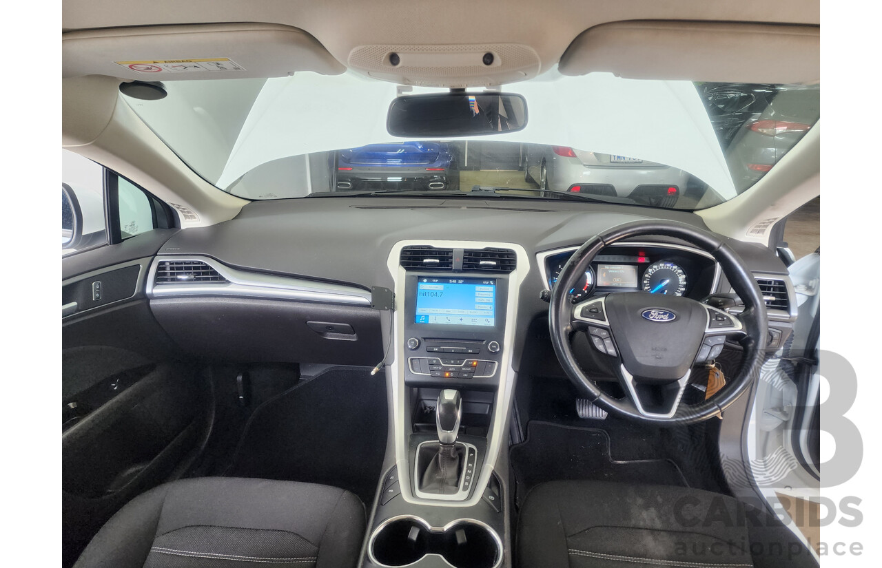 11/2017 Ford Mondeo Ambiente TDCi MD 4d Wagon White 2.0L