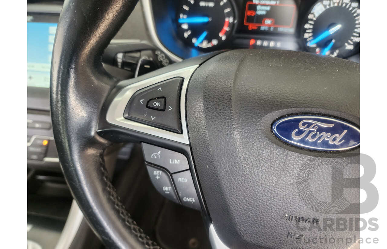 11/2017 Ford Mondeo Ambiente TDCi MD 4d Wagon White 2.0L