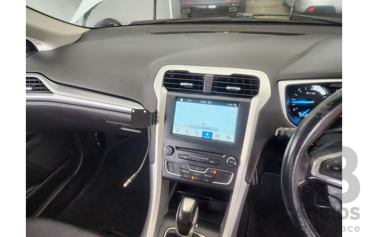 11/2017 Ford Mondeo Ambiente TDCi MD 4d Wagon White 2.0L