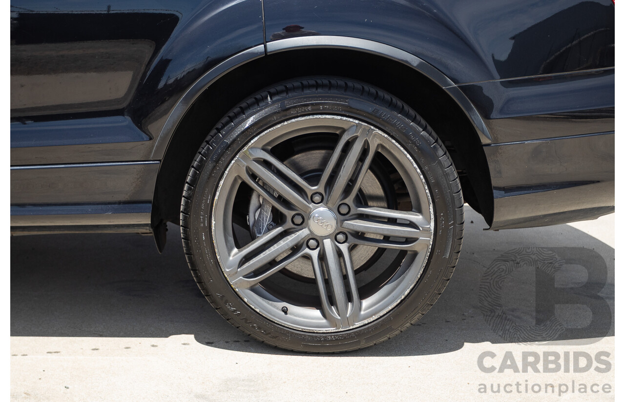 11/2012 Audi Q7 4.2 TDI Quattro (AWD) MY12 4D Wagon Black Twin Turbo 4.1L V8
