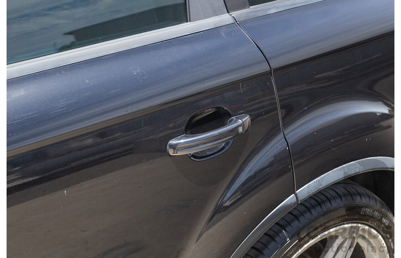 11/2012 Audi Q7 4.2 TDI Quattro (AWD) MY12 4D Wagon Black Twin Turbo 4.1L V8