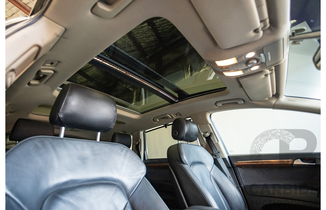 11/2012 Audi Q7 4.2 TDI Quattro (AWD) MY12 4D Wagon Black Twin Turbo 4.1L V8