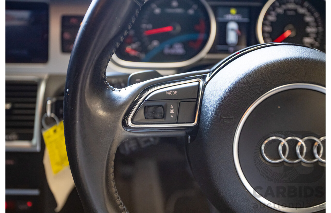 11/2012 Audi Q7 4.2 TDI Quattro (AWD) MY12 4D Wagon Black Twin Turbo 4.1L V8