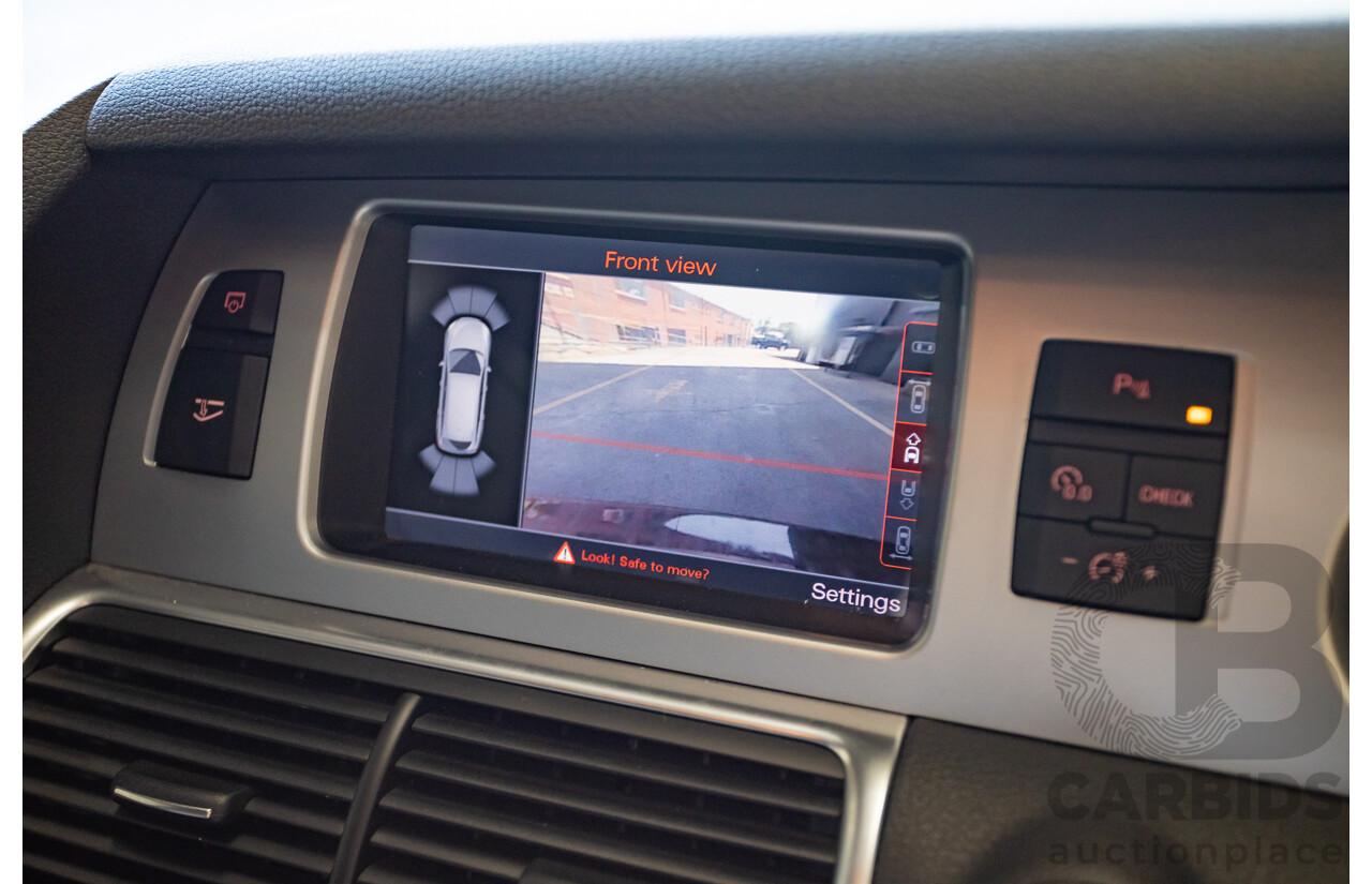 11/2012 Audi Q7 4.2 TDI Quattro (AWD) MY12 4D Wagon Black Twin Turbo 4.1L V8