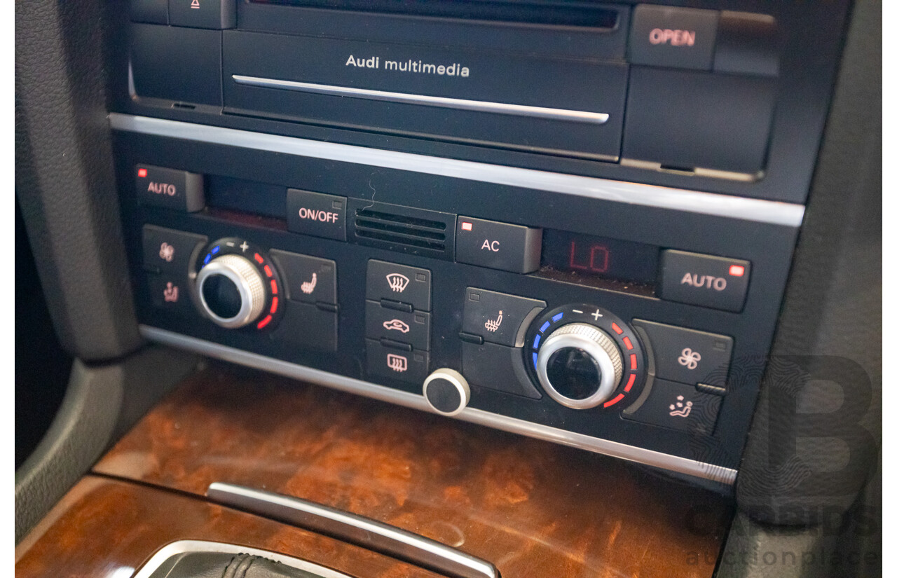 11/2012 Audi Q7 4.2 TDI Quattro (AWD) MY12 4D Wagon Black Twin Turbo 4.1L V8