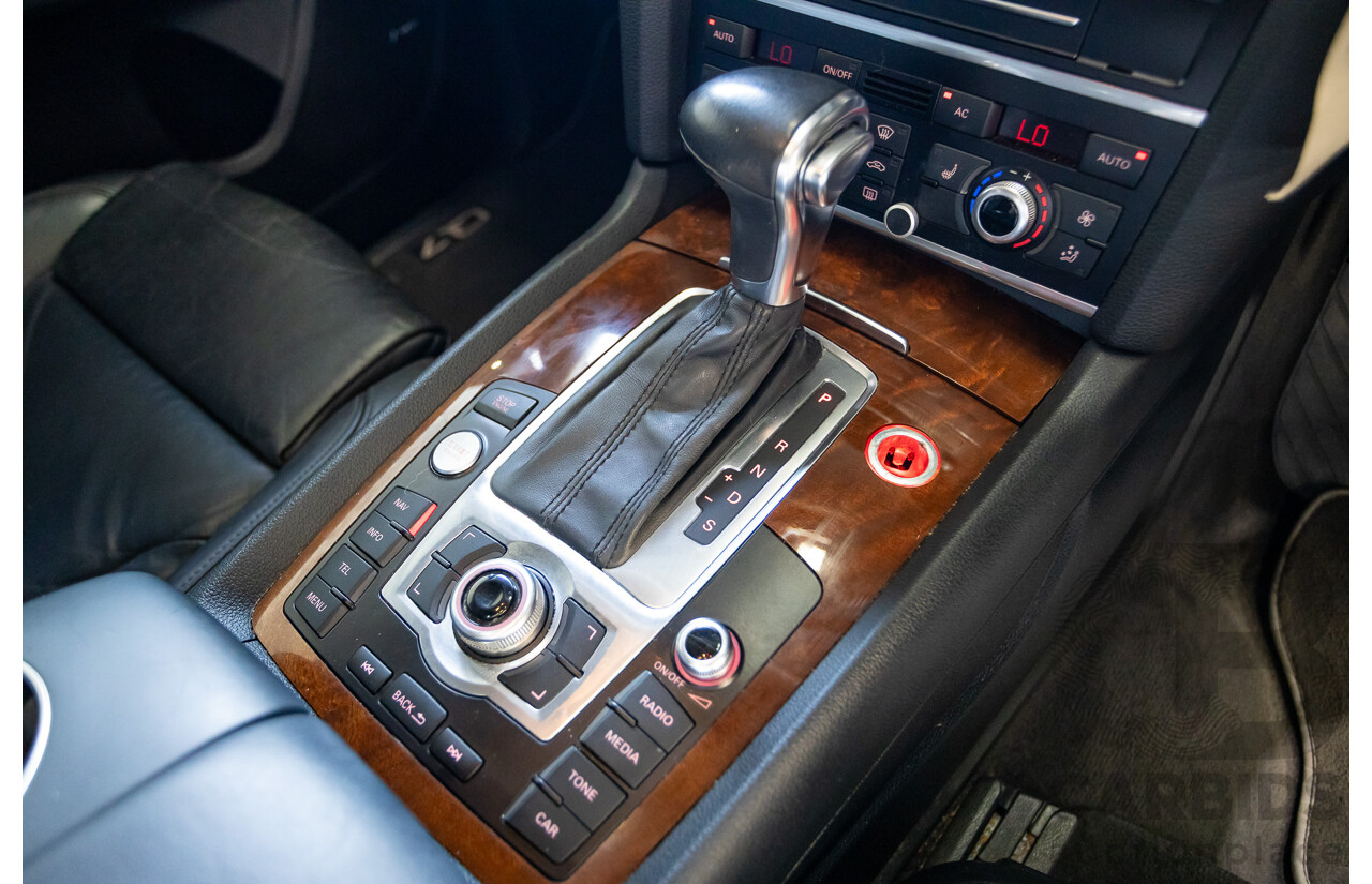 11/2012 Audi Q7 4.2 TDI Quattro (AWD) MY12 4D Wagon Black Twin Turbo 4.1L V8