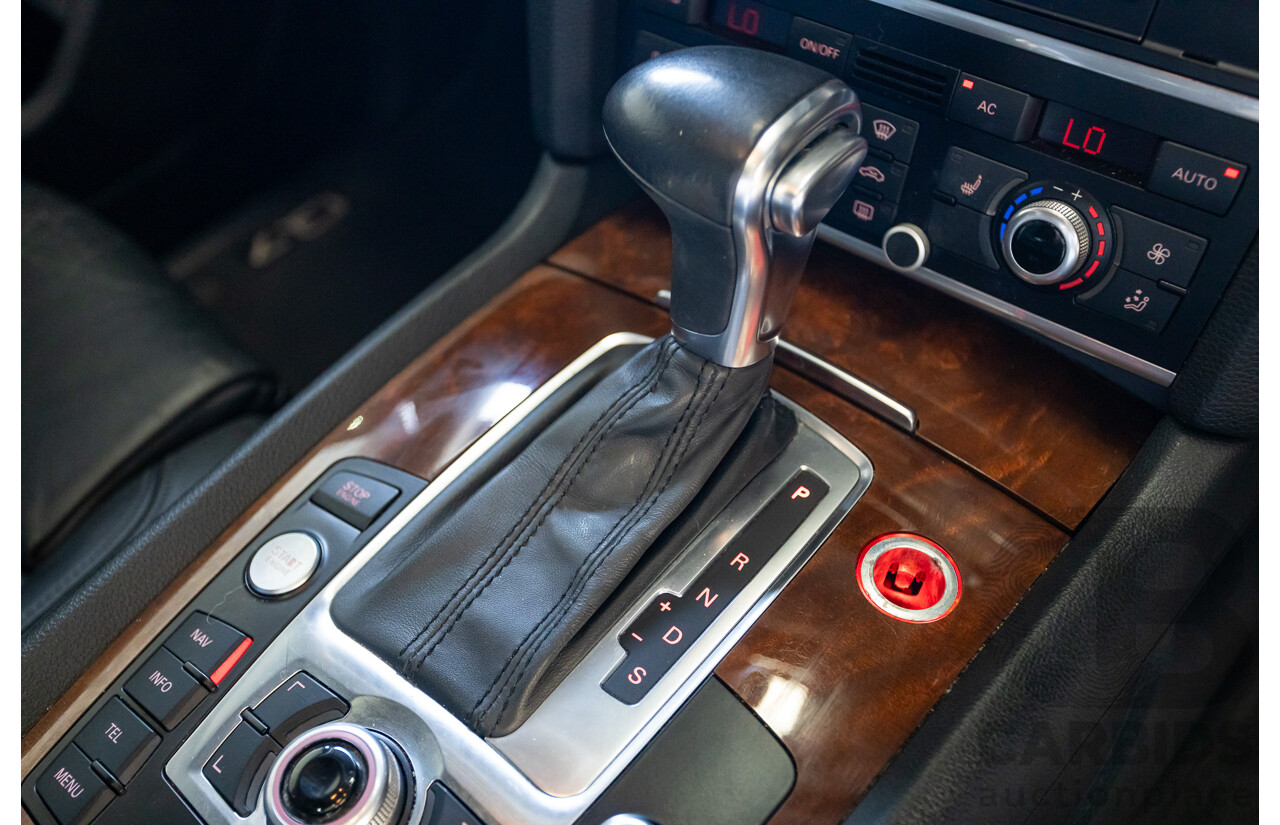 11/2012 Audi Q7 4.2 TDI Quattro (AWD) MY12 4D Wagon Black Twin Turbo 4.1L V8