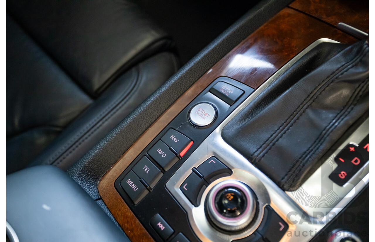 11/2012 Audi Q7 4.2 TDI Quattro (AWD) MY12 4D Wagon Black Twin Turbo 4.1L V8