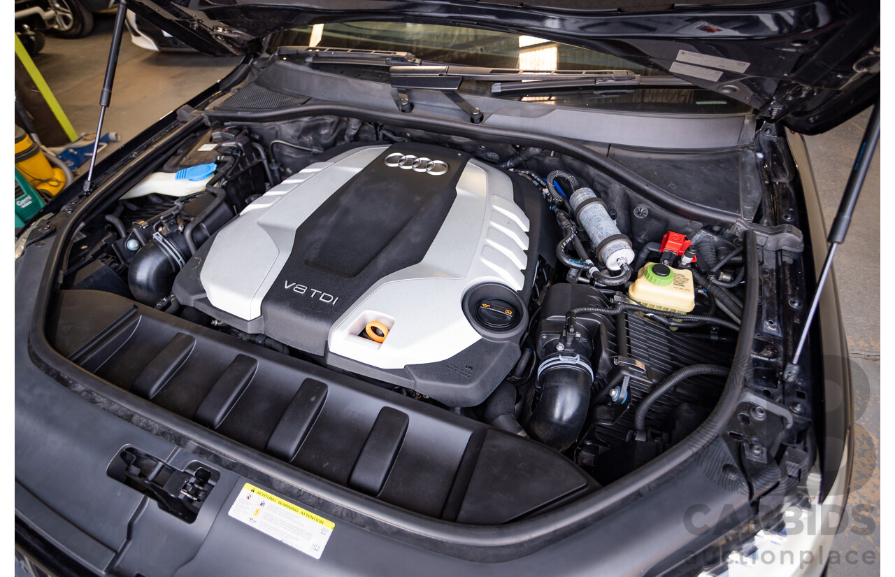 11/2012 Audi Q7 4.2 TDI Quattro (AWD) MY12 4D Wagon Black Twin Turbo 4.1L V8