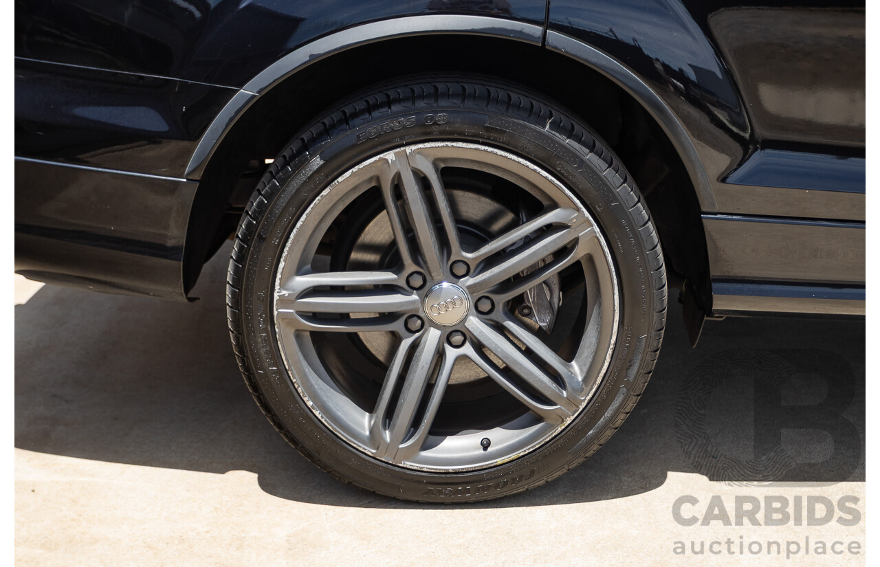 11/2012 Audi Q7 4.2 TDI Quattro (AWD) MY12 4D Wagon Black Twin Turbo 4.1L V8