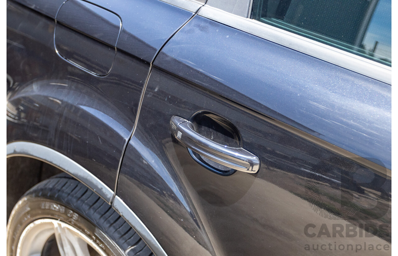 11/2012 Audi Q7 4.2 TDI Quattro (AWD) MY12 4D Wagon Black Twin Turbo 4.1L V8