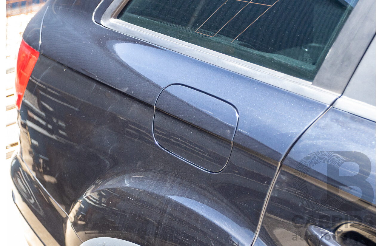 11/2012 Audi Q7 4.2 TDI Quattro (AWD) MY12 4D Wagon Black Twin Turbo 4.1L V8