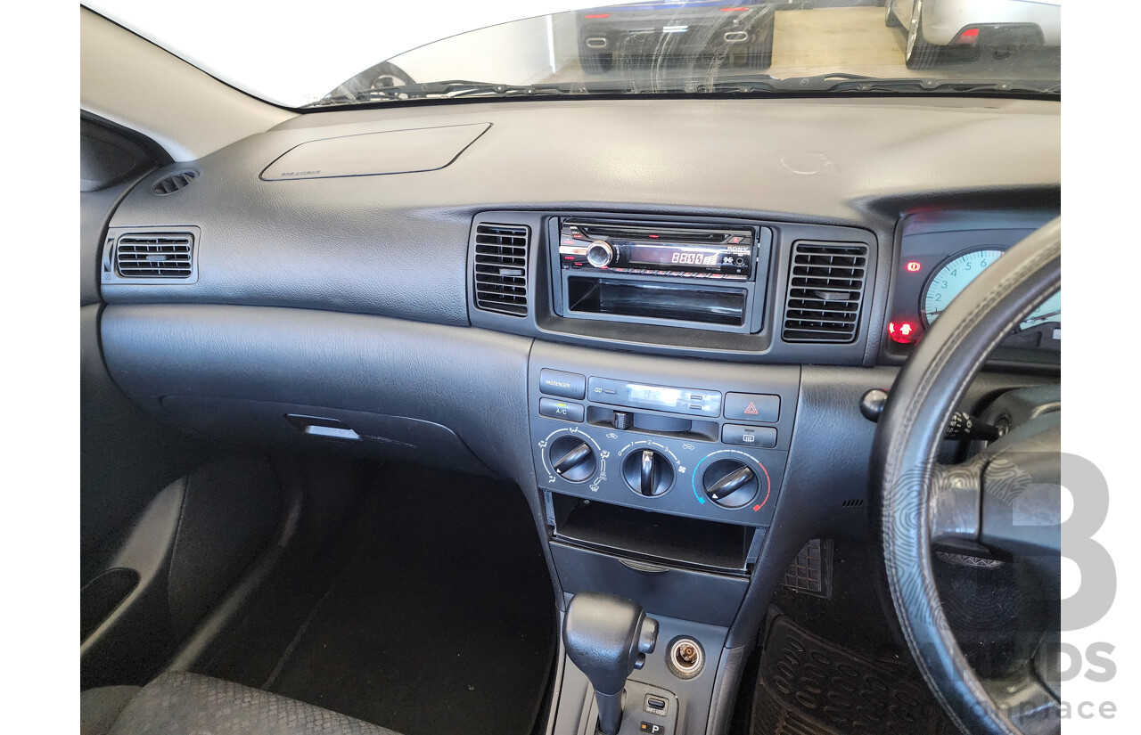 5/2006 Toyota Corolla Ascent ZZE122R 5d Hatchback Silver 1.8L