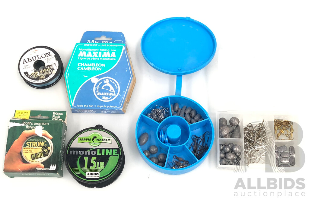 Selection of Various Fishing Tackle