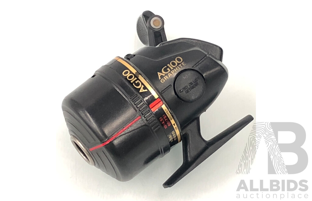 Daiwa AG100 Closed Face Spincast Fishing Reel