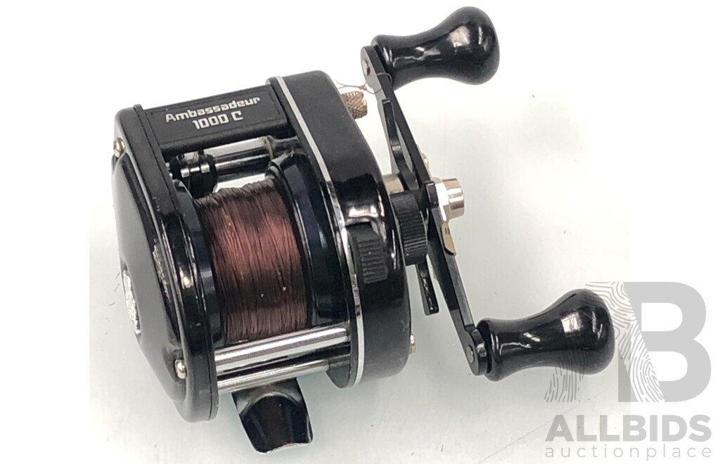 Vintage ABU Garcia Ambassadeur 1000C Fishing Reel - Circa 1982 - New