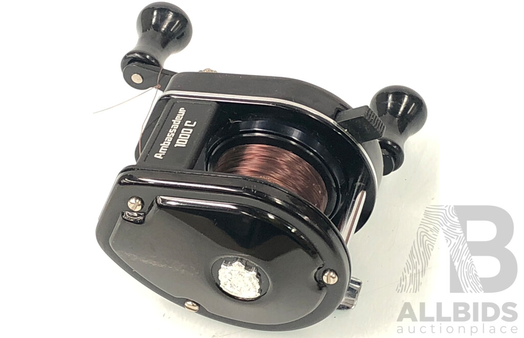 Vintage ABU Garcia Ambassadeur 1000C Fishing Reel - Circa 1982 - New