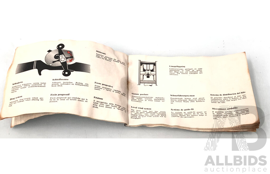 Vintage ABU Garcia Ambassadeur 1000C Fishing Reel - Circa 1982 - New