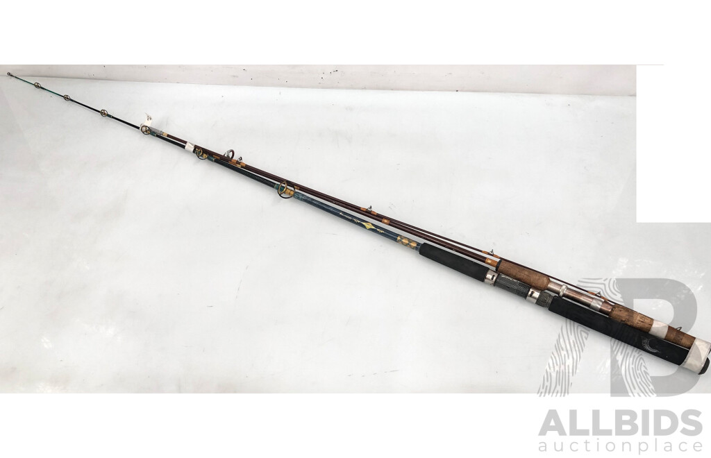 Gladiator and Jarvis Walker Fishing Rods - Lot of Two